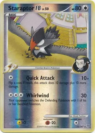 Supreme Victors Staraptor FB #11/147 reverse holo